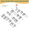 48Pcs Sewing Machine Presser Feet Foot Set for Brother, Babylock, Singer, Janome, Elna, Toyota, New Home, Simplicity, Kenmore